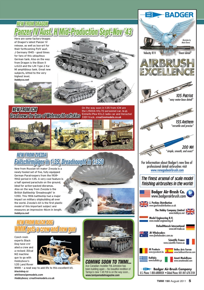 Tamiya Model Magazine 190 (2011-08)